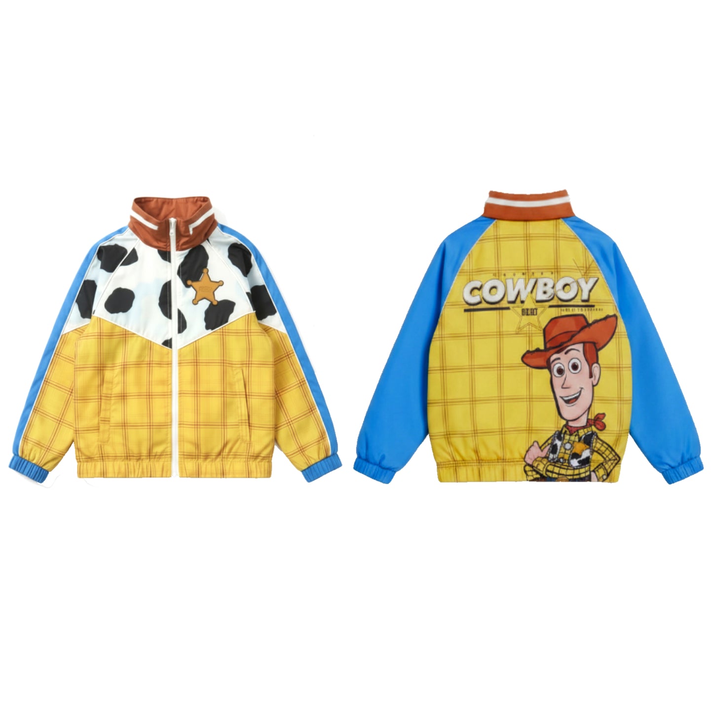 Toy Story Sheriff Woody Kids Windbreaker Jackets