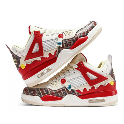 Sesame Street | Men's Basketball Shoes - Red