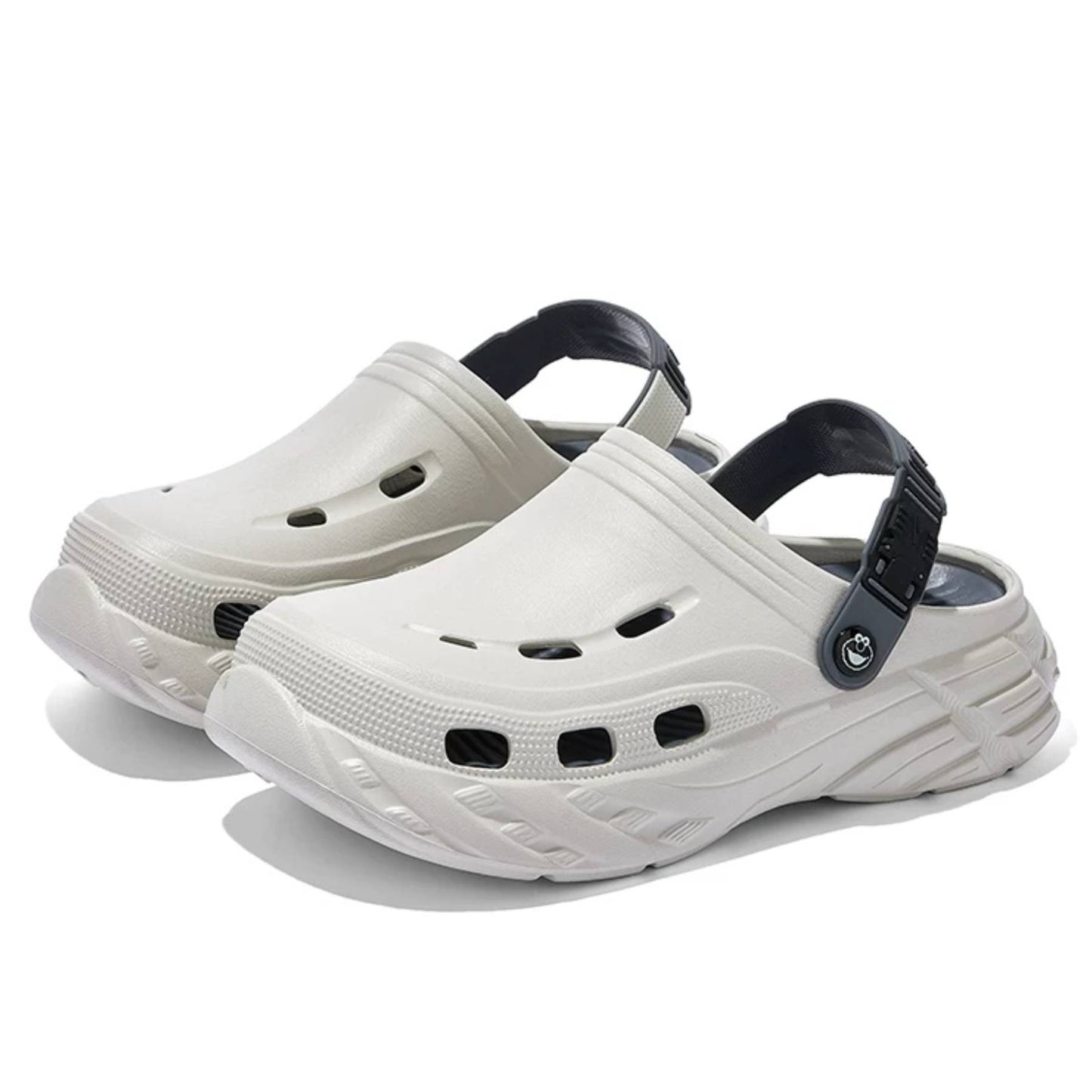 Sesame Street | Classic EVA Clog Mule Sandals - Light Gray