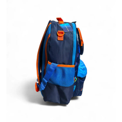 2-Piece Kids 3D Space Adventure Small Backpack & Duffel Bag Travel Set