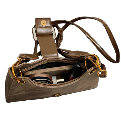Buckle Retro Shoulder Bag
