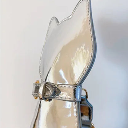 Metallic Whiskers Crossbody Bag