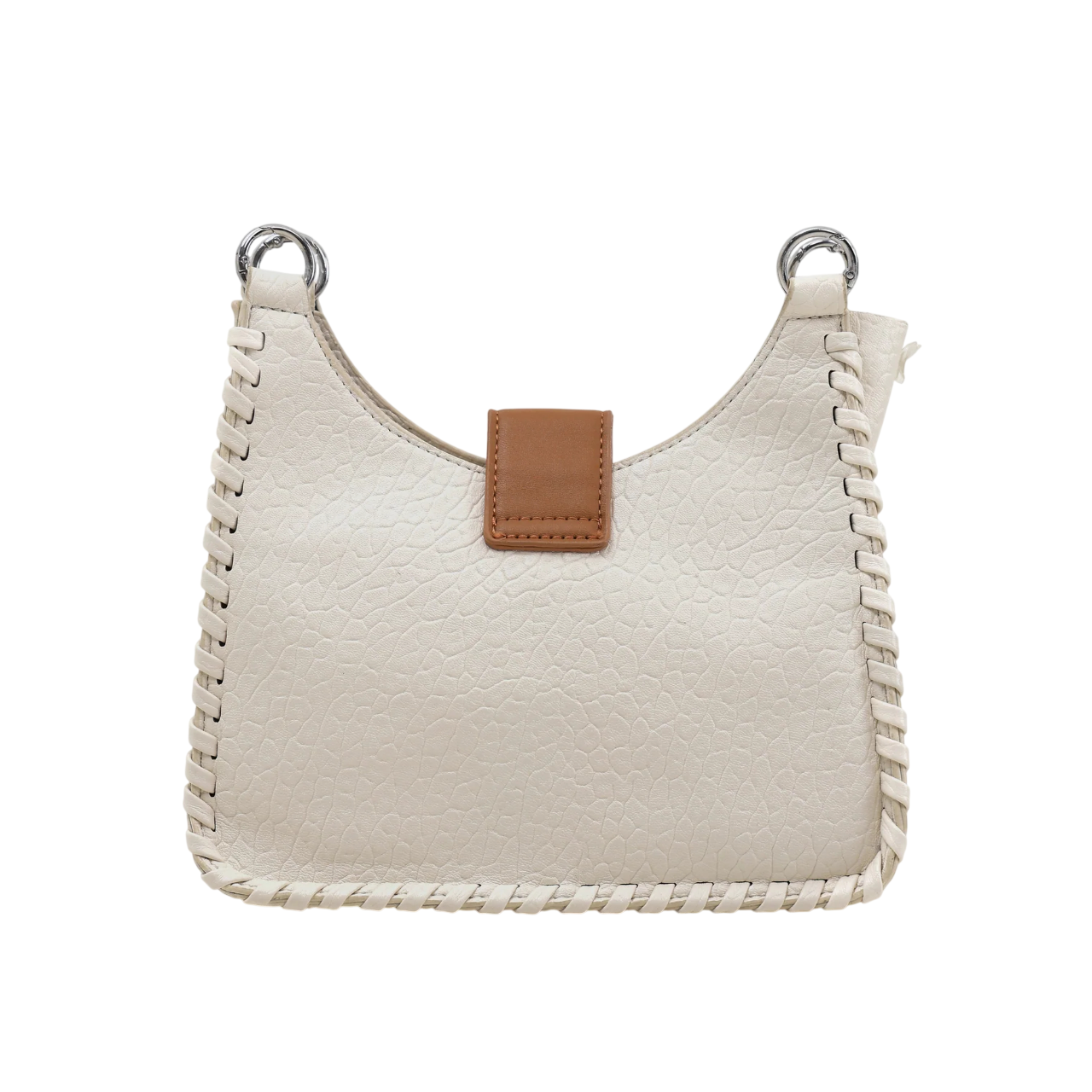 Buckle Bucket Shoulder Bag