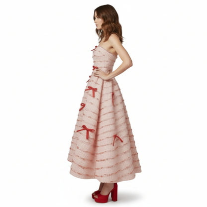 Chantel Bow Bandeau Casual Dress