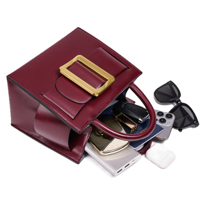 Buckle Medium Bucket Crossbody / Handbag
