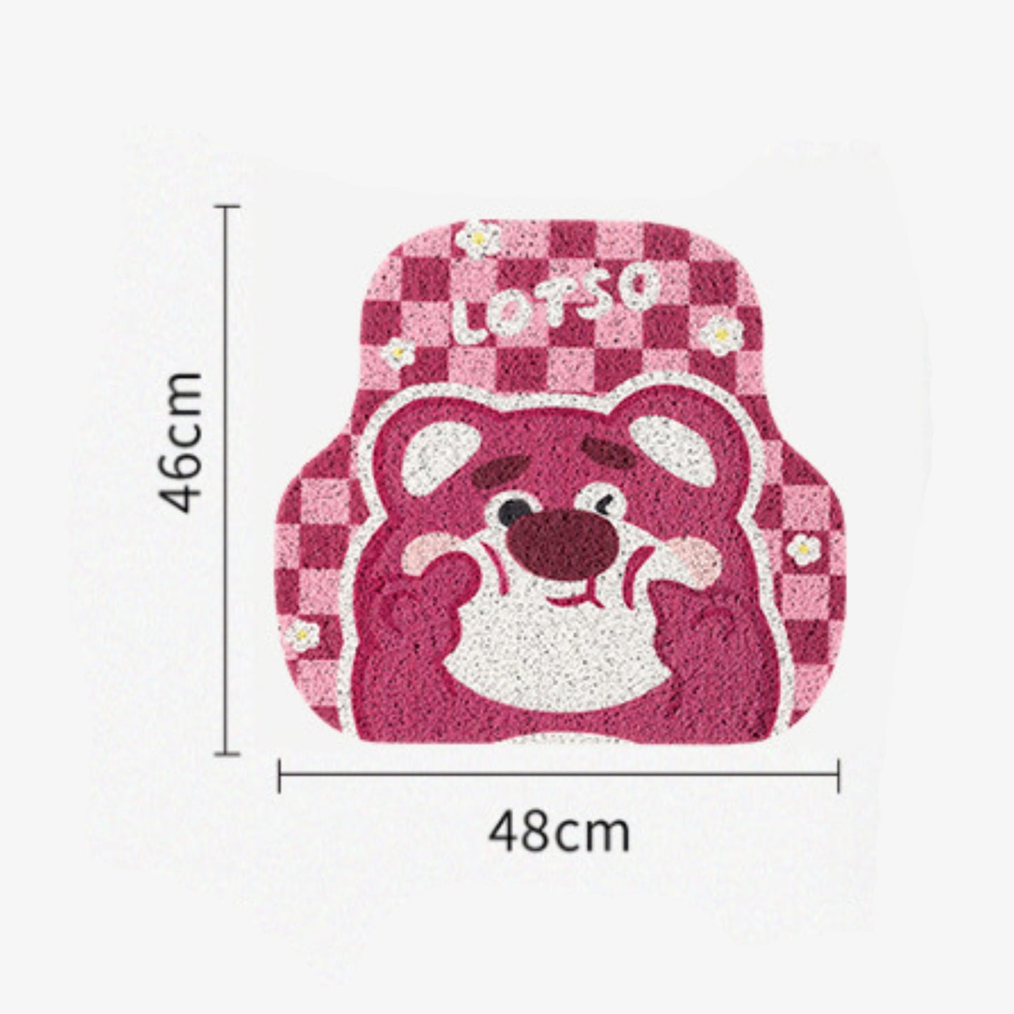 Cute Lotso Bear Universal Non-Slip Car Floor Mats