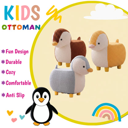 Penguin Animal Children's Ottoman Footstool