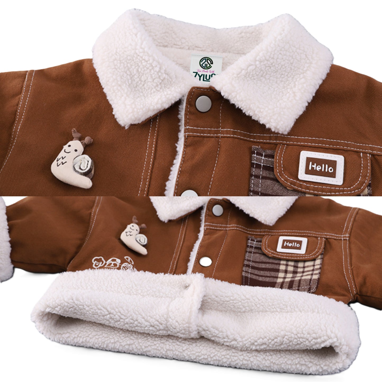 Boy's Honey-Bear Winter 3-Piece Outfit Set
