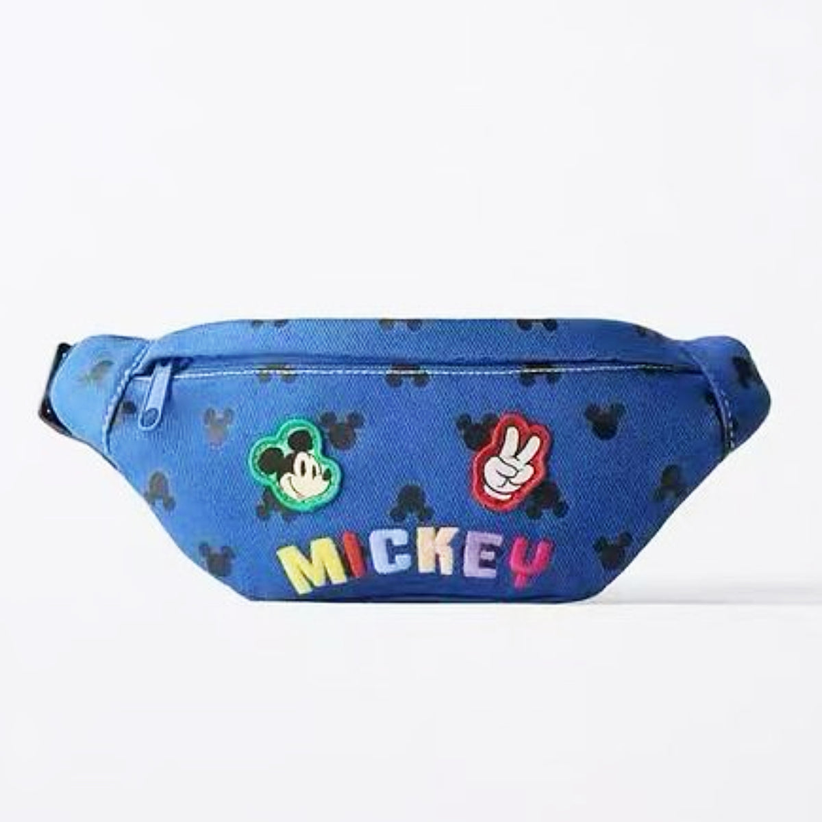 Mickey Mouse Kids Blue Fanny Pack Waist Bag