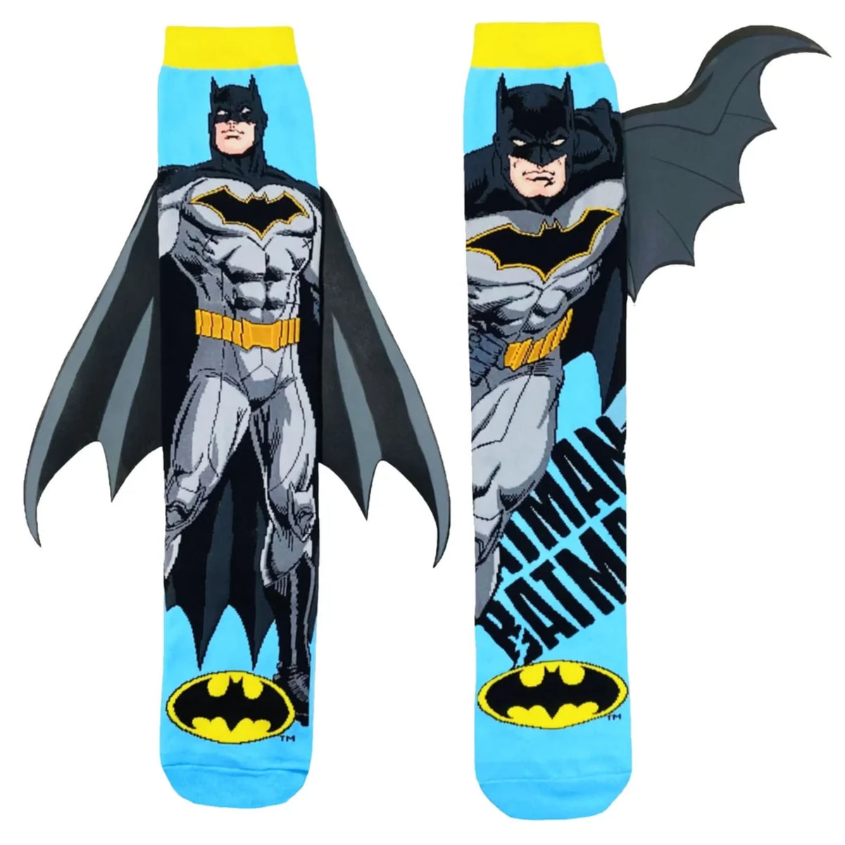 Batman Children's Adorable 3D Knee-High Crazy Socks