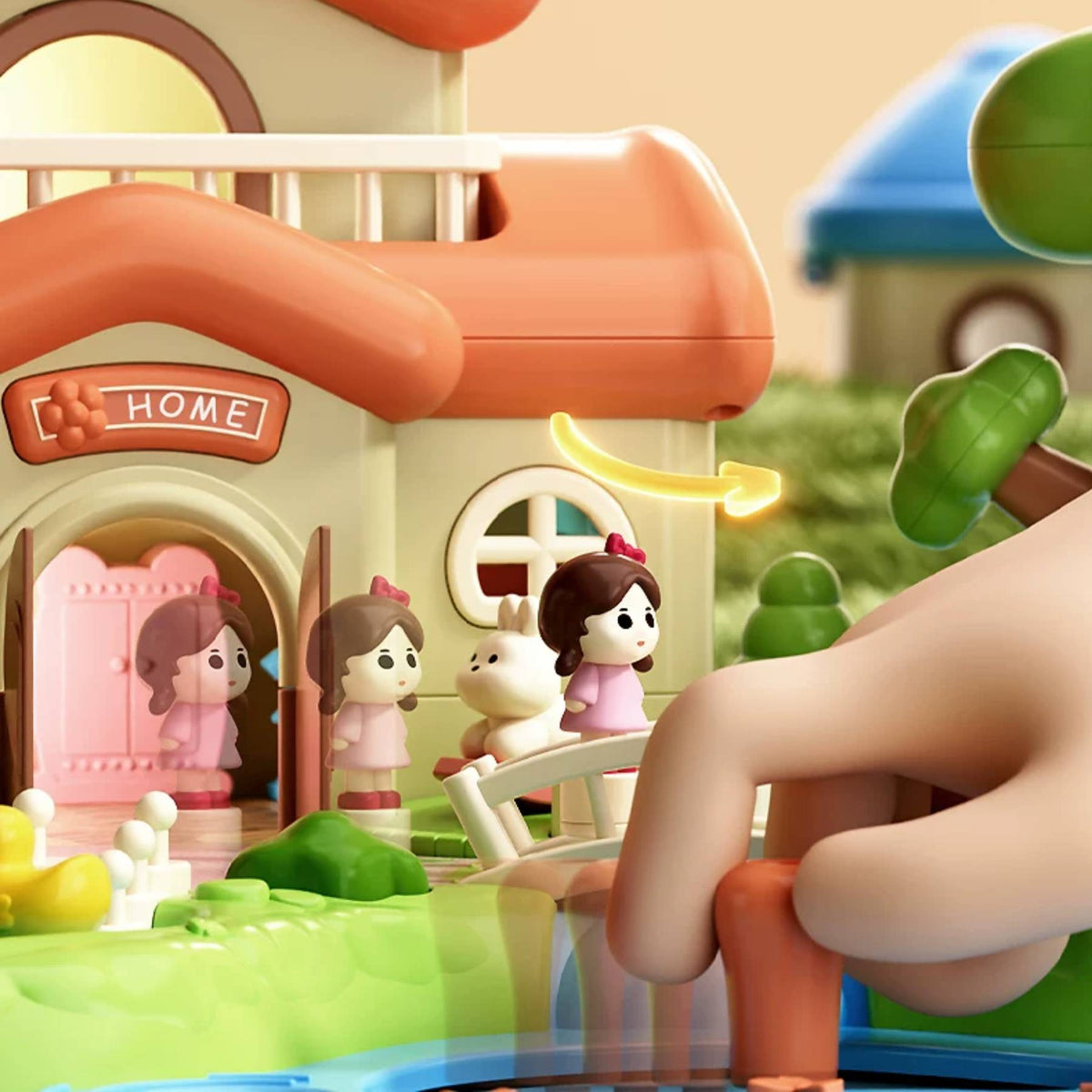 Magnetic Dollhouse