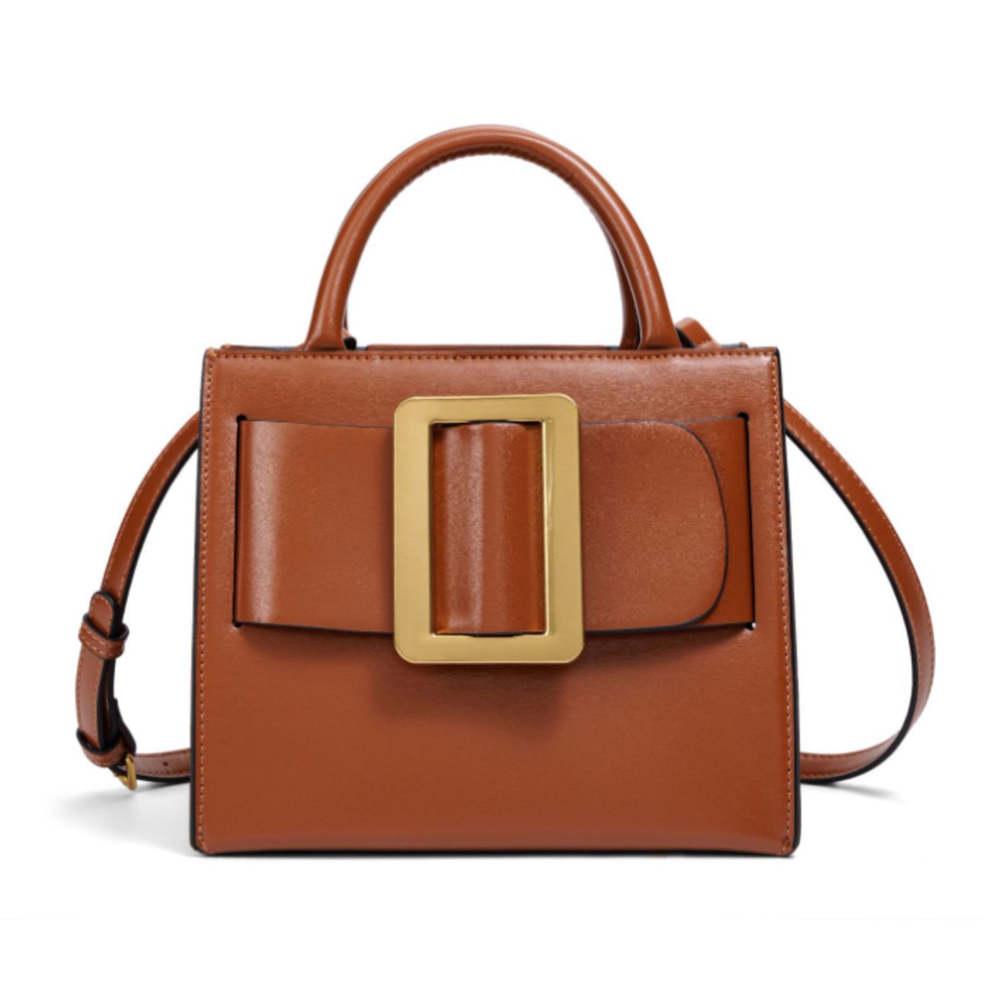 Buckle Medium Bucket Crossbody / Handbag