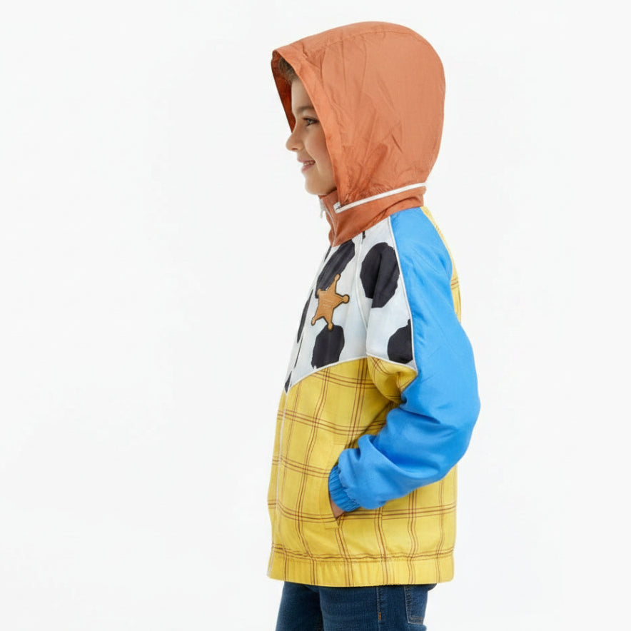 Toy Story Sheriff Woody Kids Windbreaker Jackets