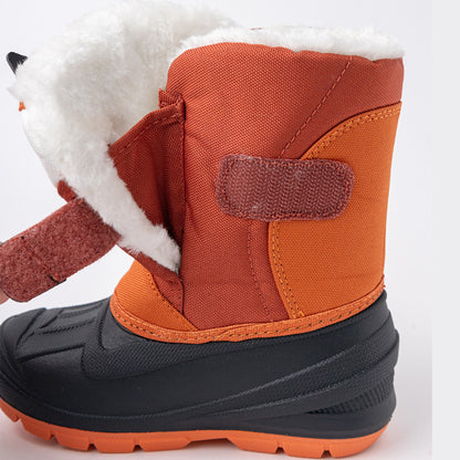 Children's Cute Cartoons Winter Hug Snow Boots
