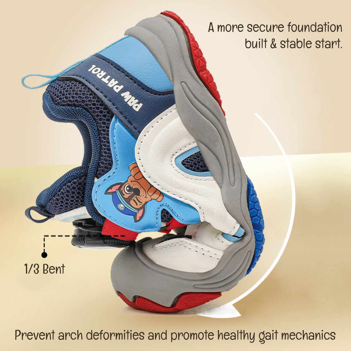 Paw Patrol Breathable Mesh Athletic Sneakers