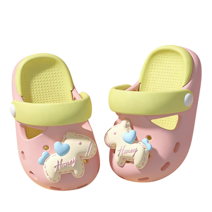 AeroGrip Unicorn Children's Clog Sandals