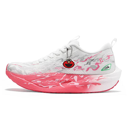 Sesame Street | Elmo Wave Knit Athletic Sneakers - Pink