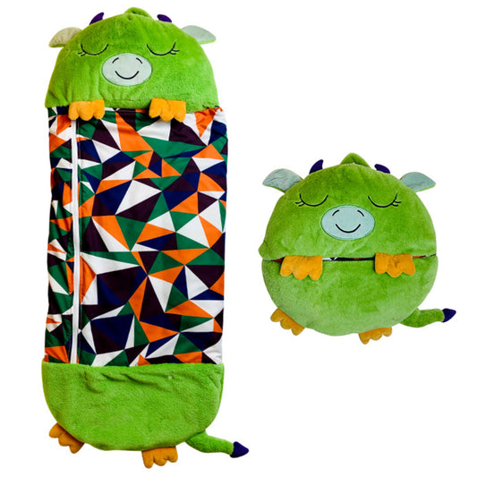Zip & Zzz's Children's Cartoon Sleeping Bag - Dinosaur