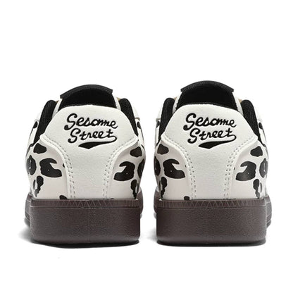 Sesame Street | Cow Print Classic Casual Sneakers