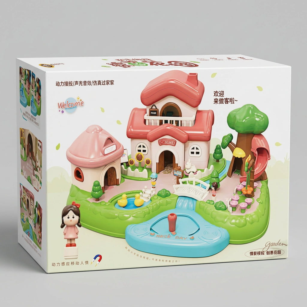 Magnetic Dollhouse