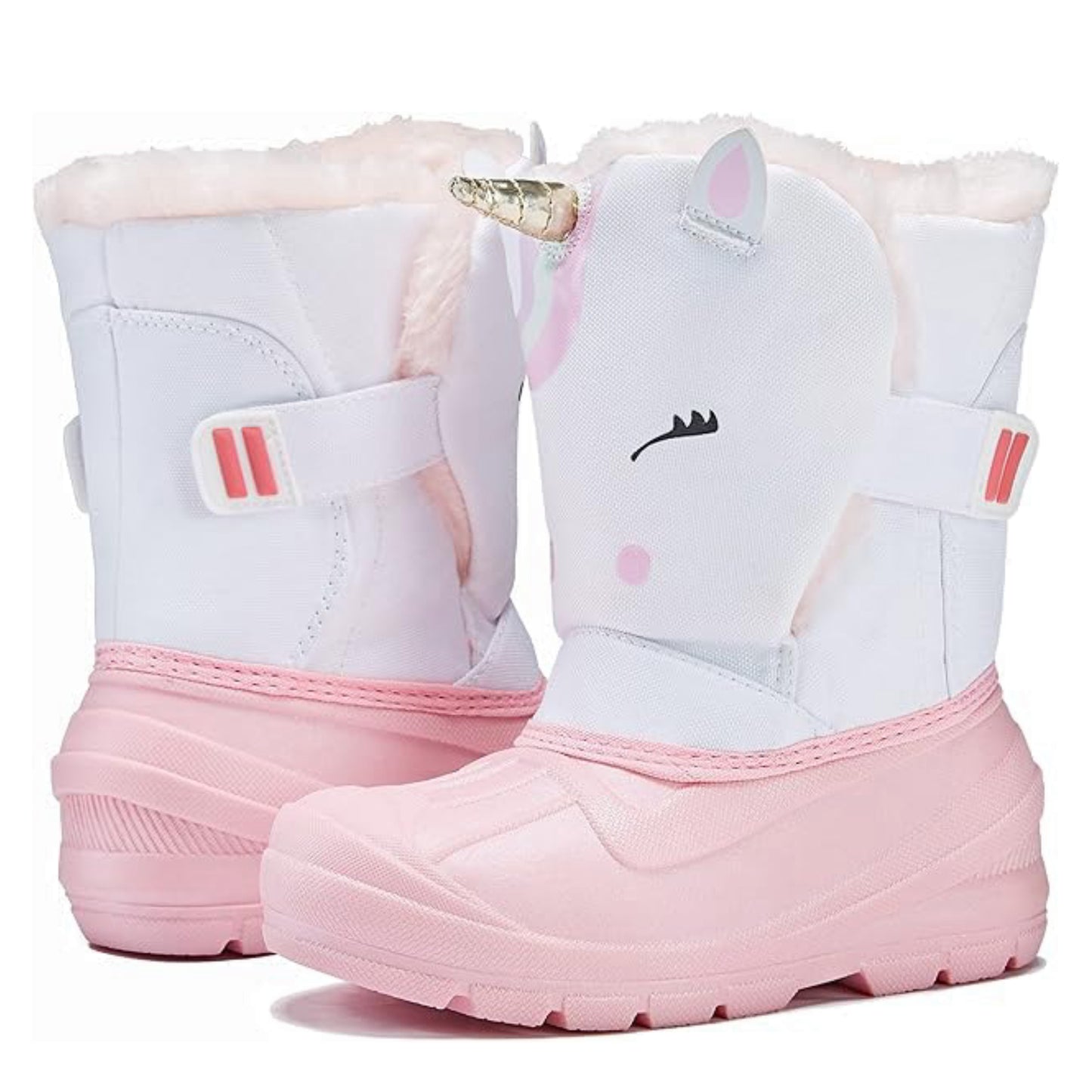 Children's Cute Cartoons Winter Hug Snow Boots - Unicorn