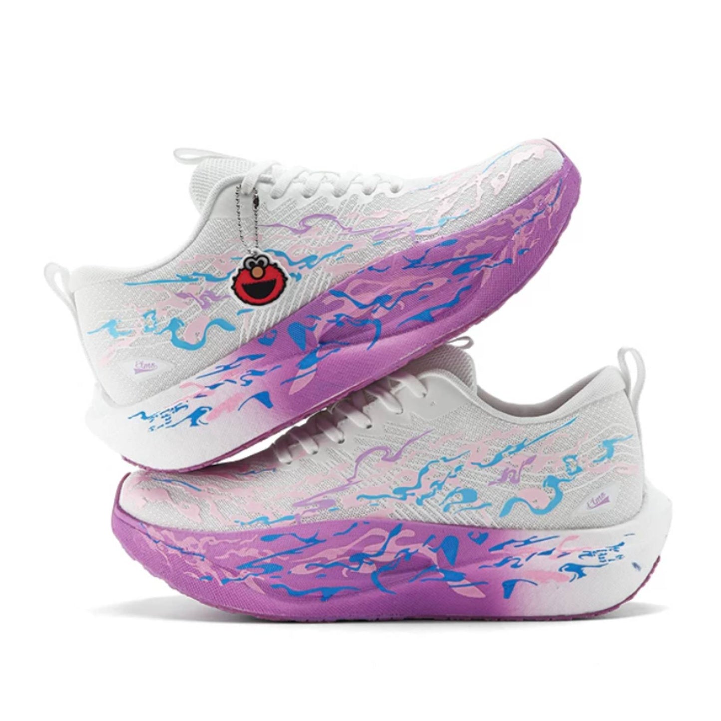Sesame Street | Elmo Wave Knit Sneakers - Purple