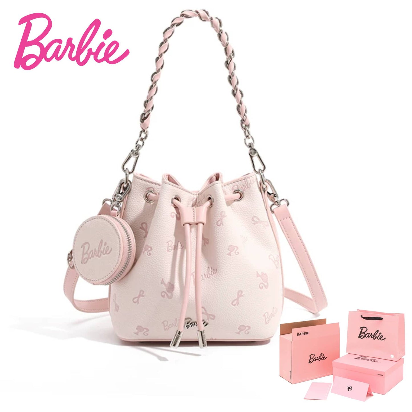 Barbie | Drawstring Bucket Bag