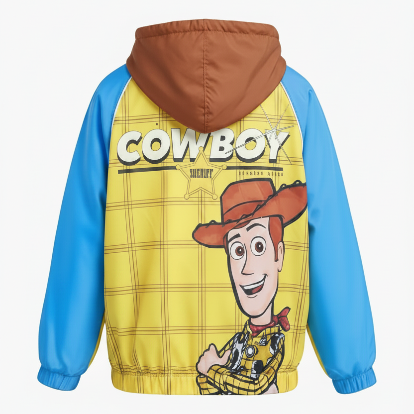 Toy Story Sheriff Woody Kids Windbreaker Jackets