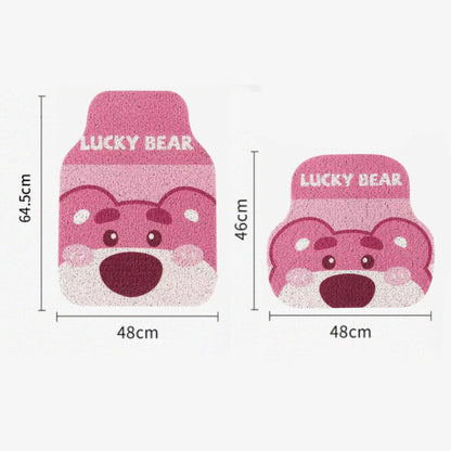 Cute Lotso Bear Universal Non-Slip Car Floor Mats
