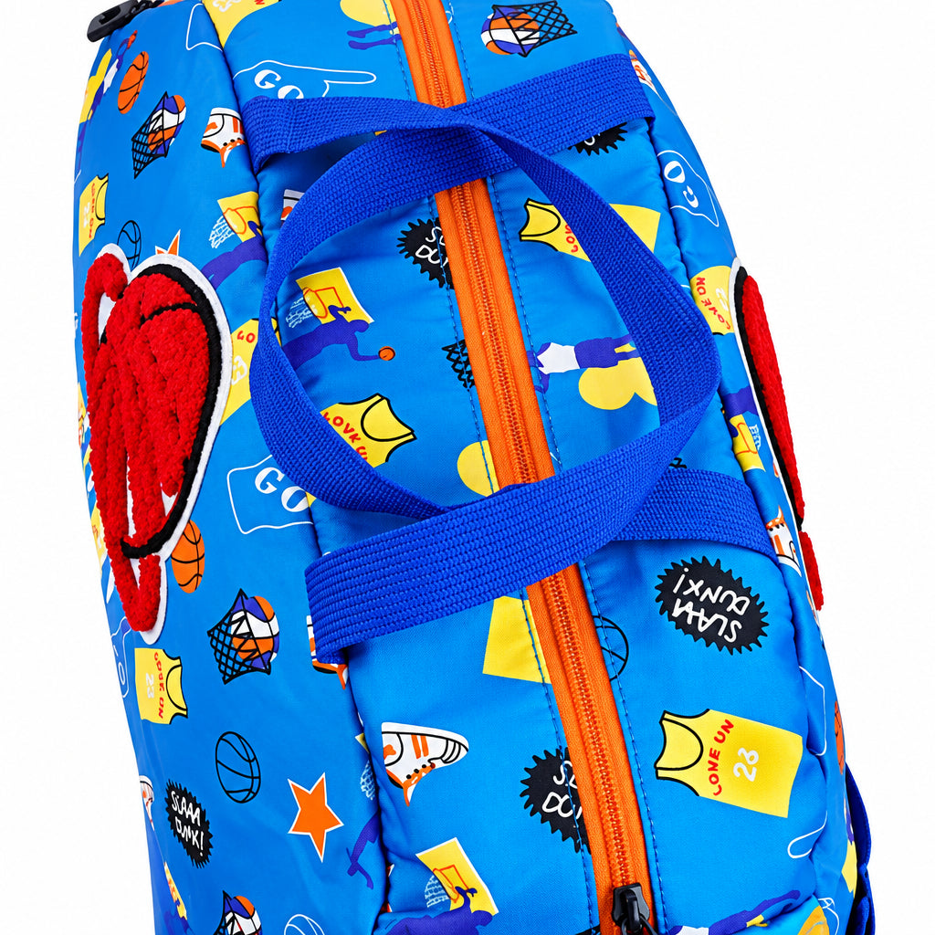 Basketball Large 3D Pixie Pack Boys Duffel Bag