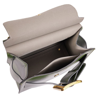 Buckle Satchel Shoulder / Crossbody Bag