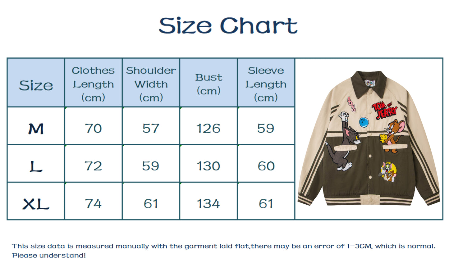 Tom and Jerry Classic Patchwork Jacket