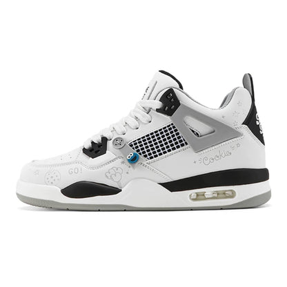 Sesame Street | Men's Basketball Shoes - Panda White