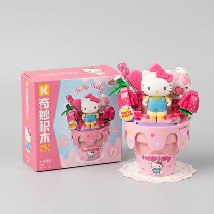 Keeppley Sanrio Ice Cream Cone Building Blocks