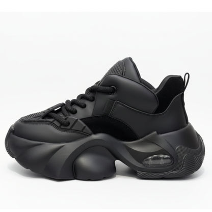 Men's Velocity Leather Shoes - Black