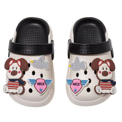 AeroGrip Puppy Children's Clog Sandals