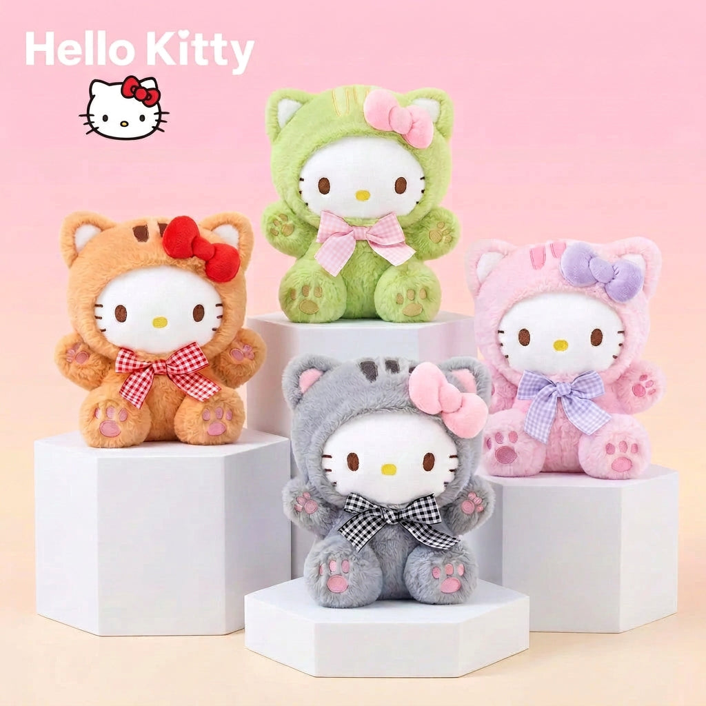 Hello Kitty "Winter Meow Meow" Plush Doll Series