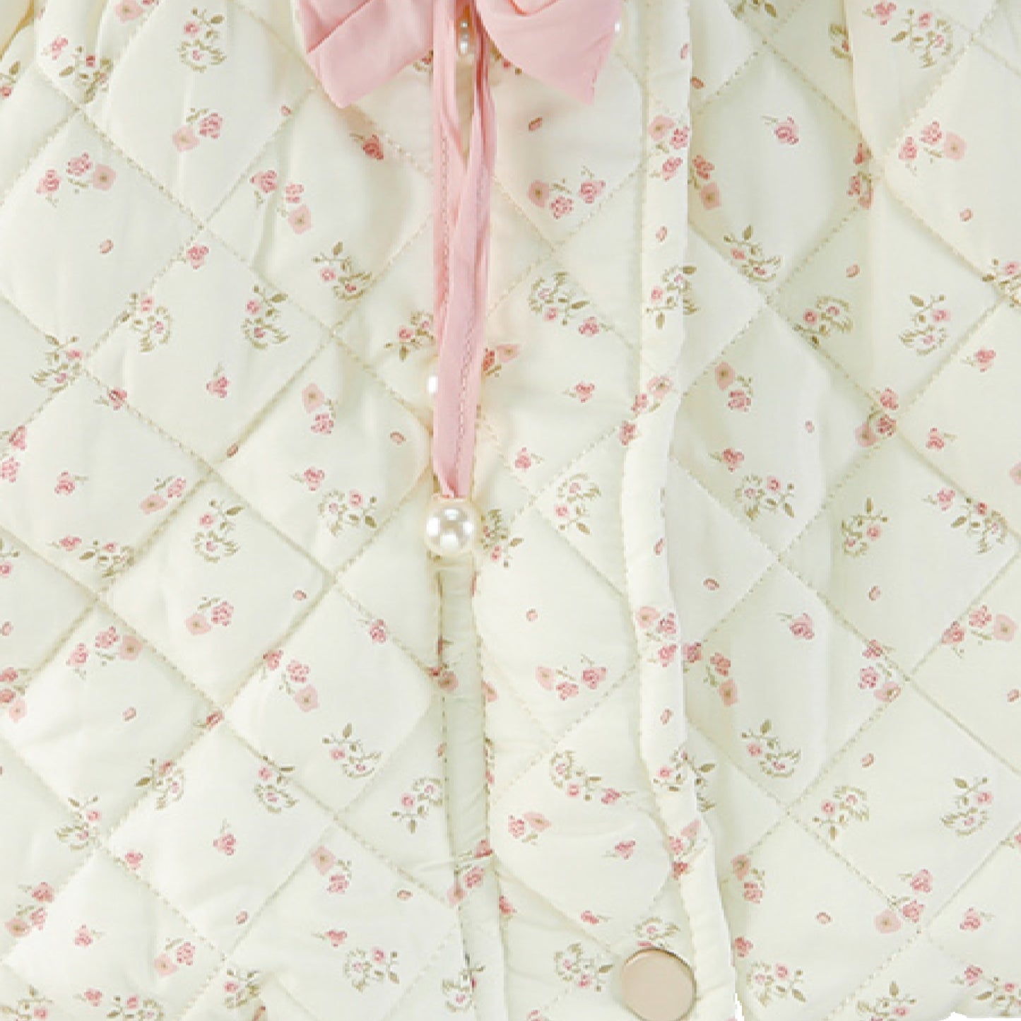 Girls' Flora Bow Hooded Jacket