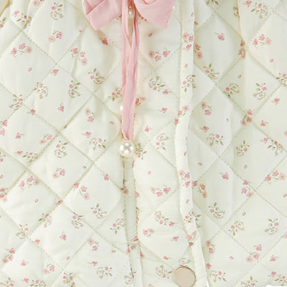 Girls' Flora Bow Hooded Jacket