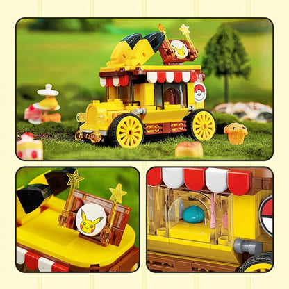 Keeppley x Pokémon Pikachu Mini Vehicle Building Block Collection