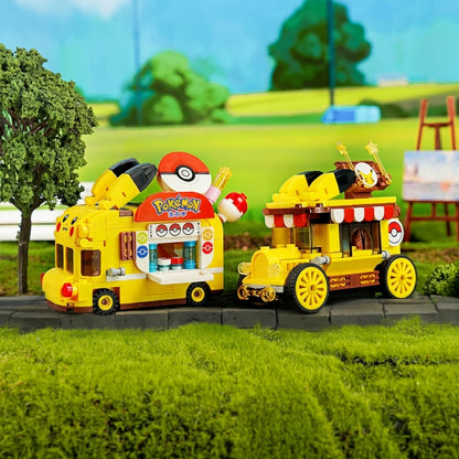 Keeppley x Pokémon Pikachu Mini Vehicle Building Block Collection