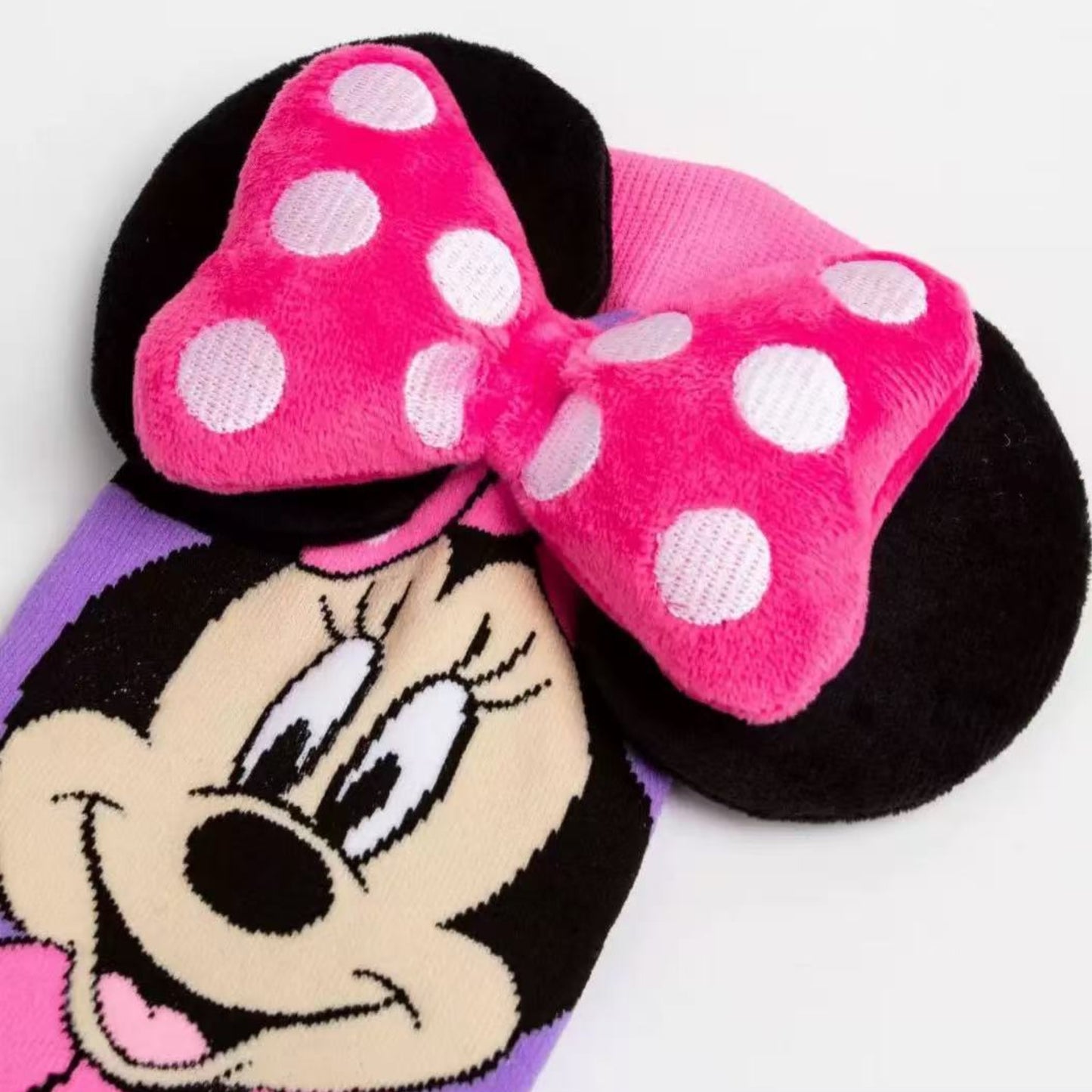 Mickey & Friends Mismatched 3D Knee-High Crazy Socks