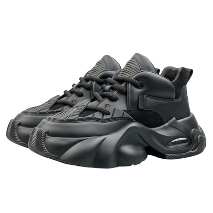 Men's Velocity Leather Shoes - Black