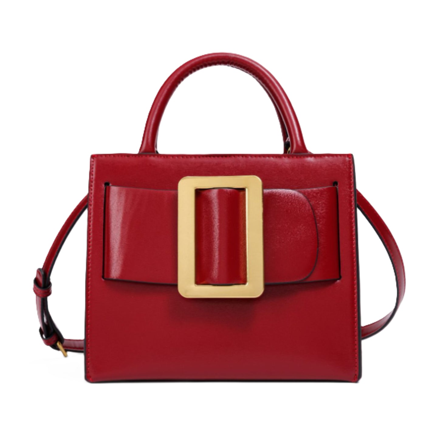 Buckle Medium Bucket Crossbody / Handbag
