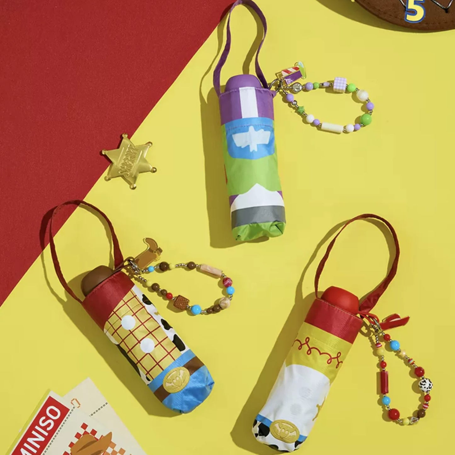 MINISO Toy Story 5 Automatic Folding Umbrella