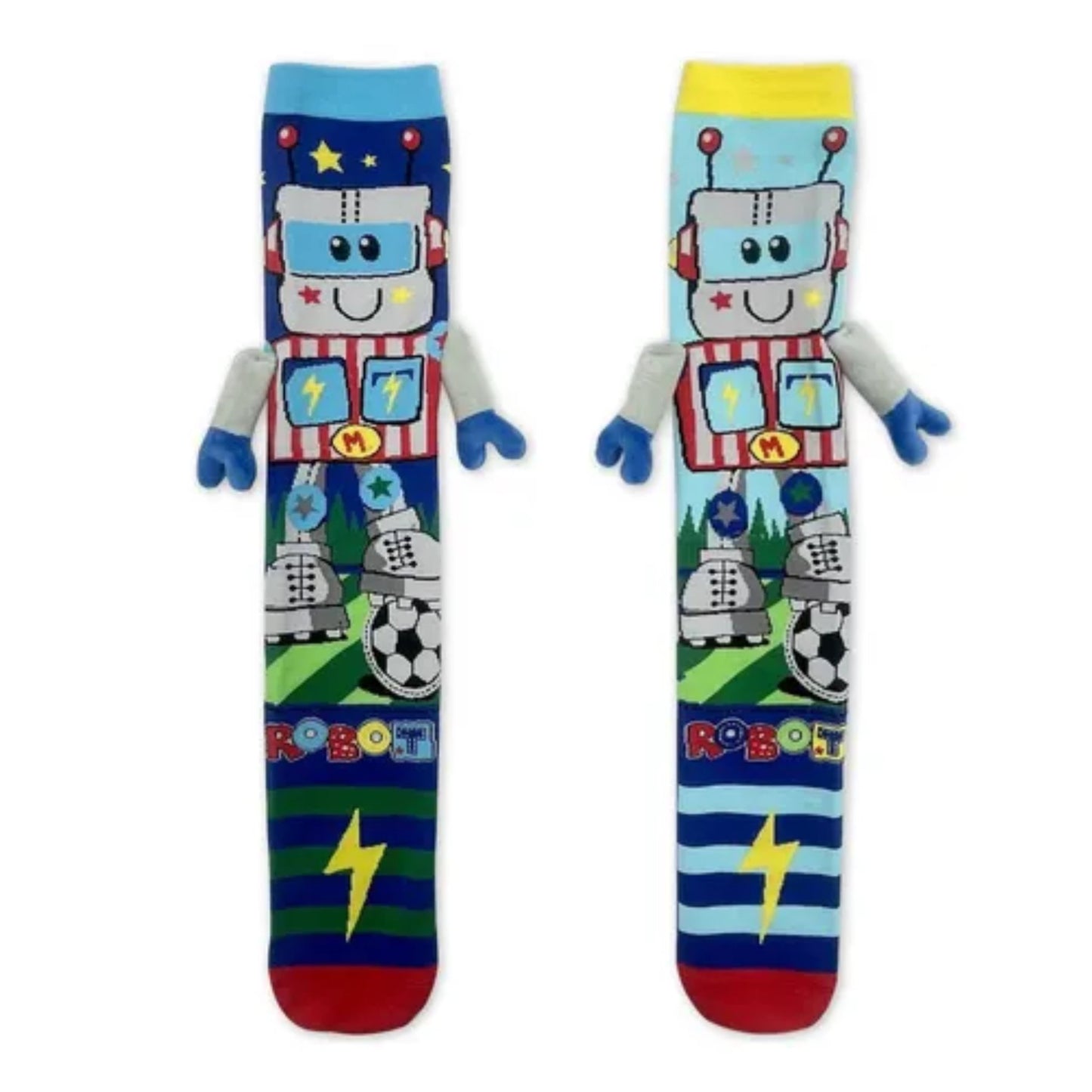 Boy's Cute 3D Knee-High Crazy Socks