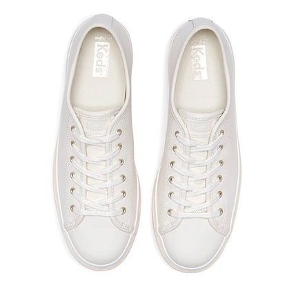 Keds Triple Up Leather Multi Stripe Foxing