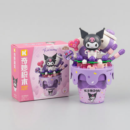 Keeppley Sanrio Ice Cream Cone Building Blocks