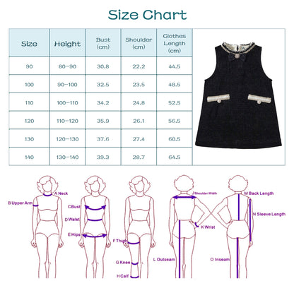 Girls La Belle Velvet Warm Dress