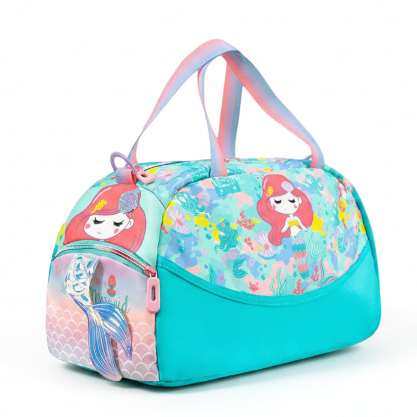 Large Pixie Pack Girls Duffel Bag - Mermaid